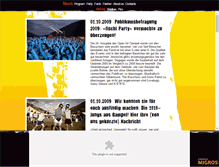 Tablet Screenshot of 2009.openairgampel.ch