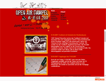 Tablet Screenshot of 2007.openairgampel.ch